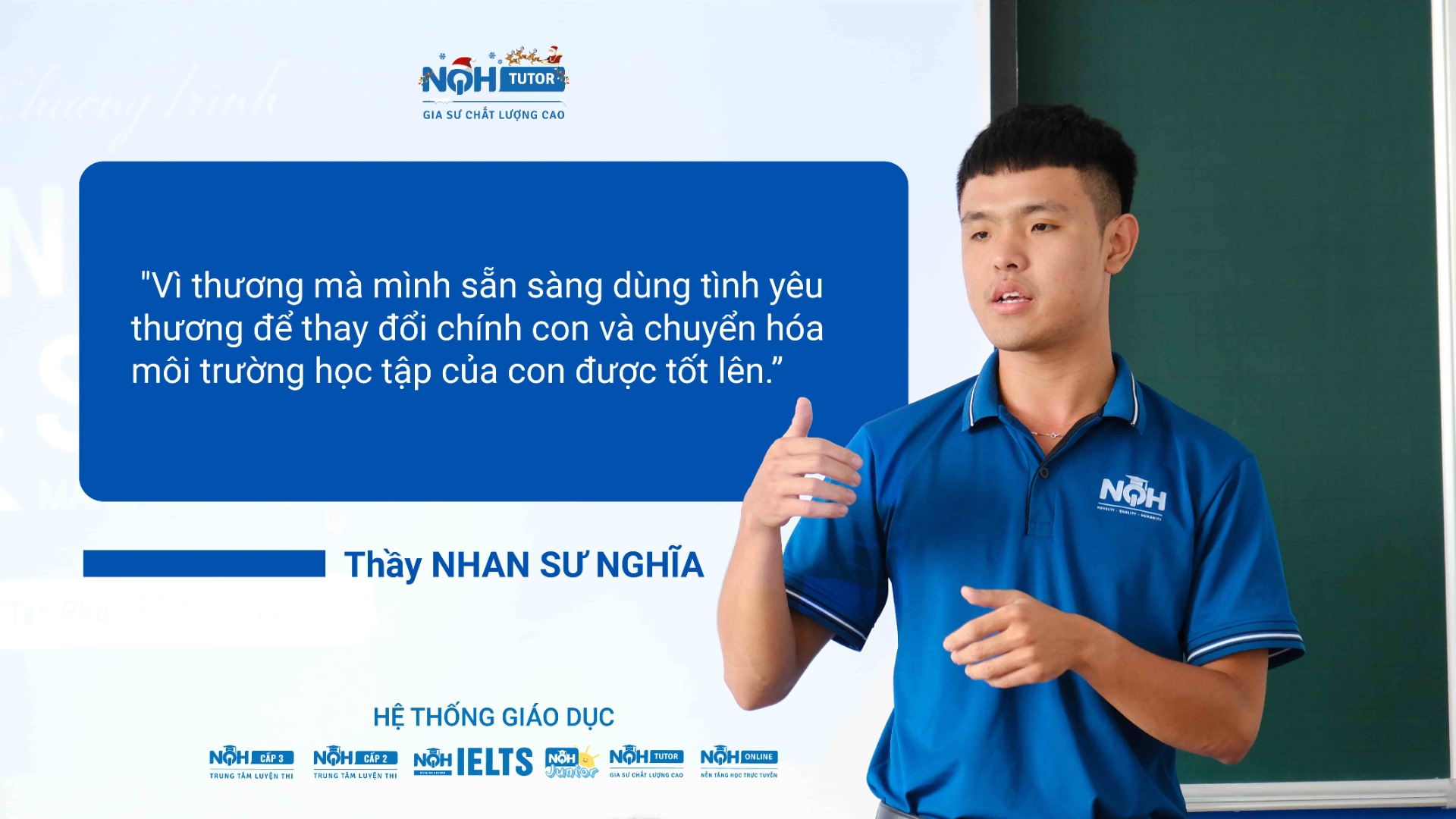 Thầy Nhan Sư Nghĩa - Sức Mạnh Của Sự Chuyển Hóa Bằng Tình Thương