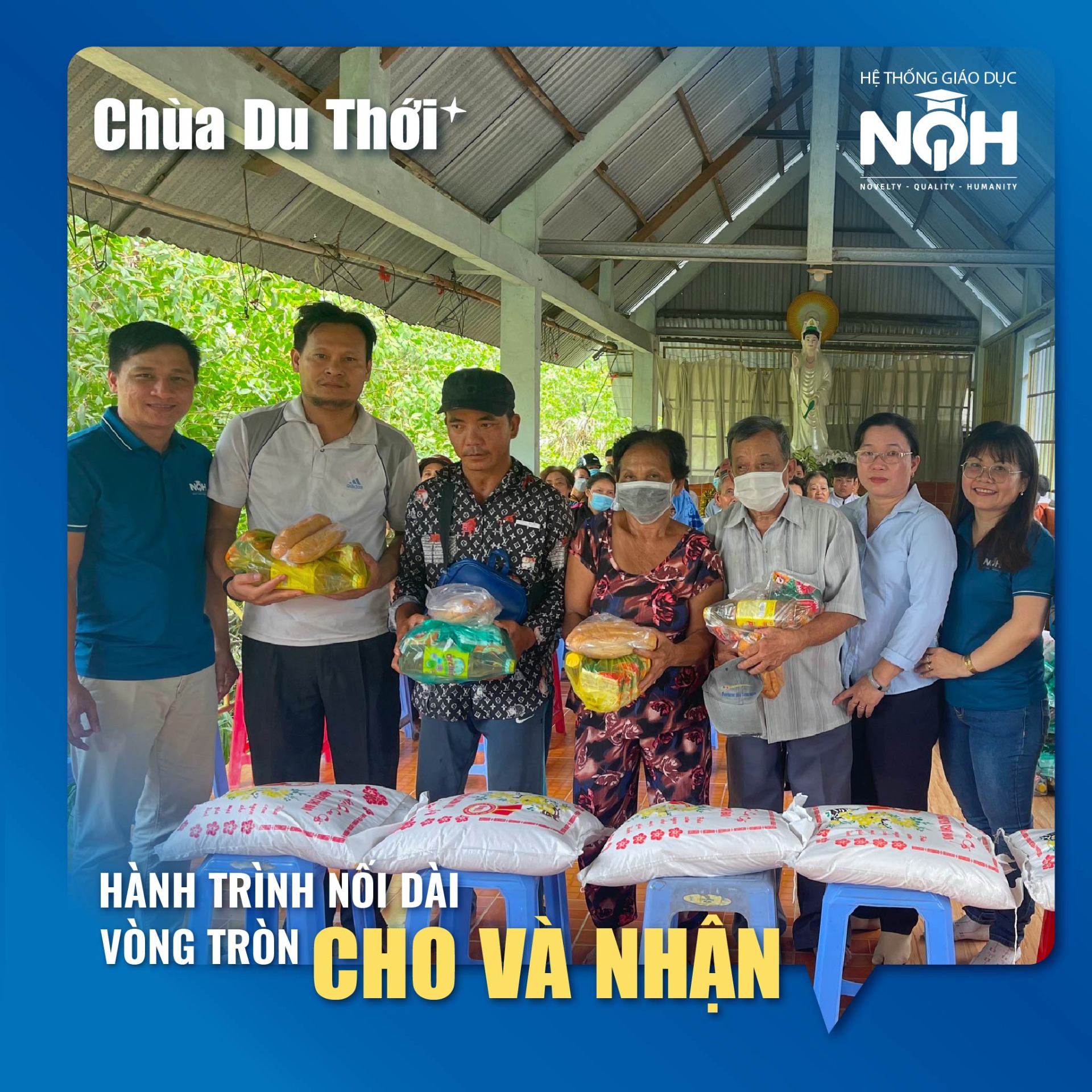 Hành trình nối dài vòng tròn từ thiện Cho - Nhận tại tỉnh Vĩnh Long