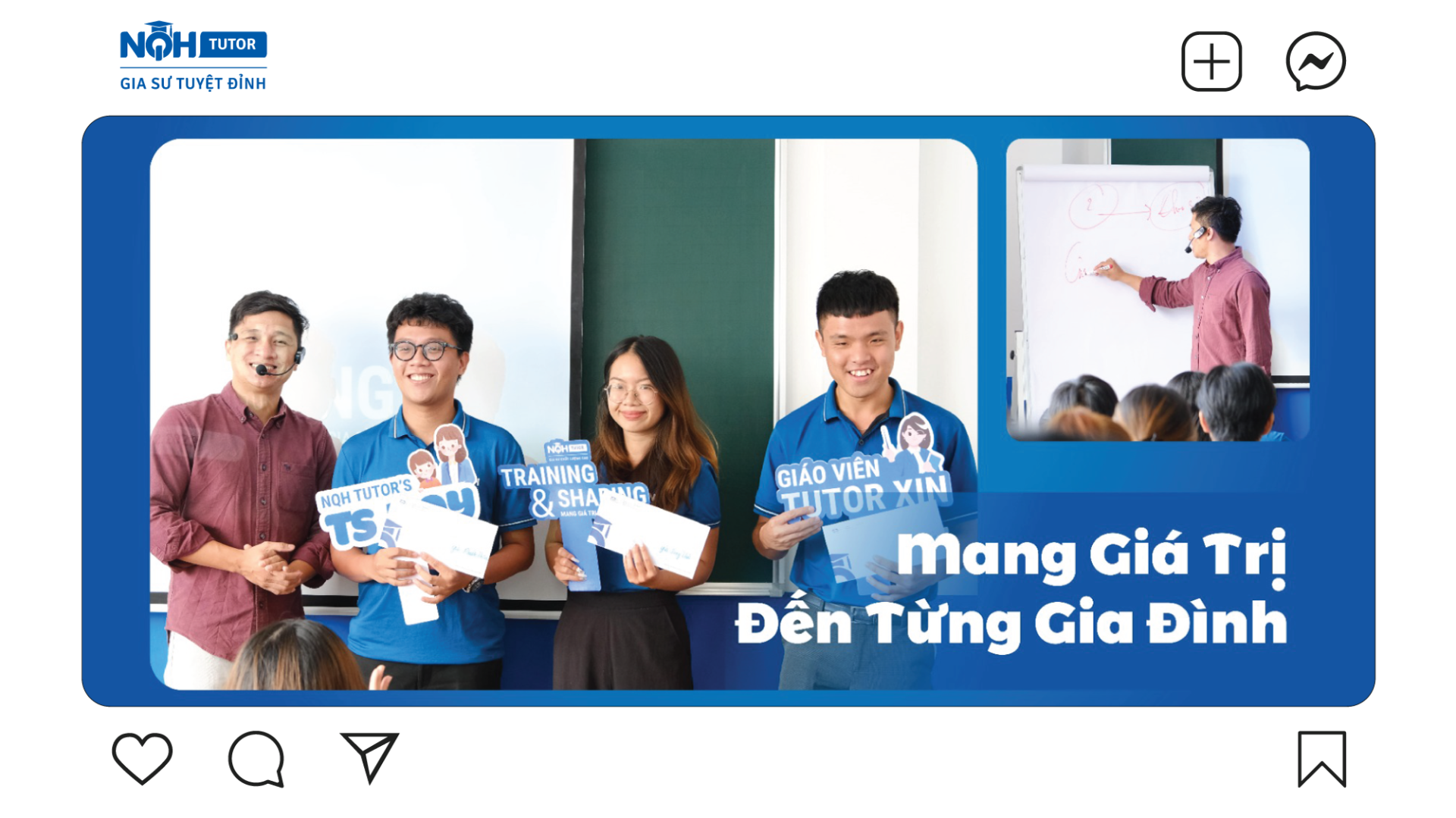 Nâng Cao Giá Trị Cảm Xúc Cho Đội Ngũ “Ươm Mầm” Tương Lai Của NQH Tutor