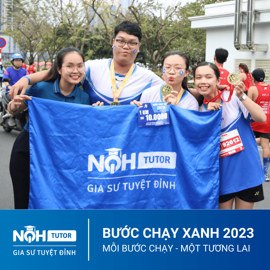 Bước chạy xanh 2023 cùng hệ thống giáo dục NQH